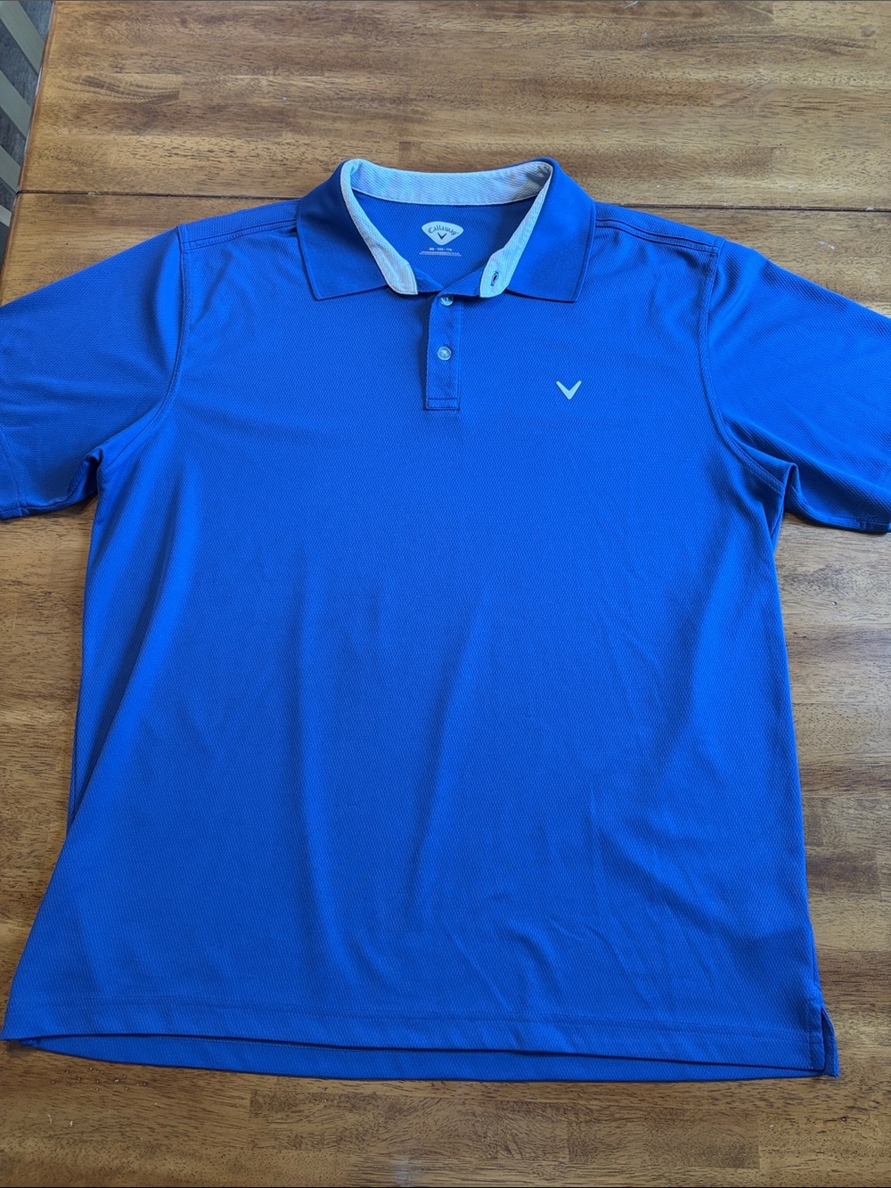 Callaway Royal Blue Polo with Light Gray Trim